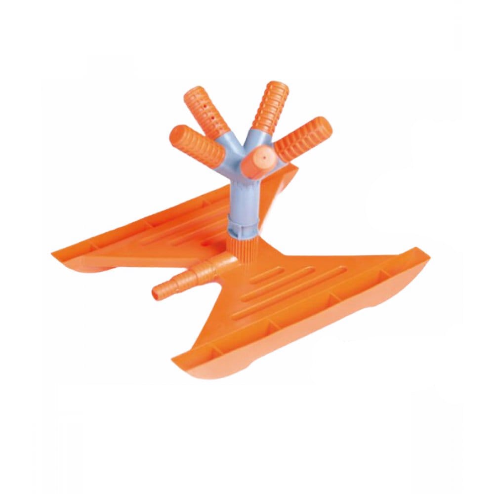 Aspersor pentru gradina cu placa, MD63, portocaliu, 5 brate