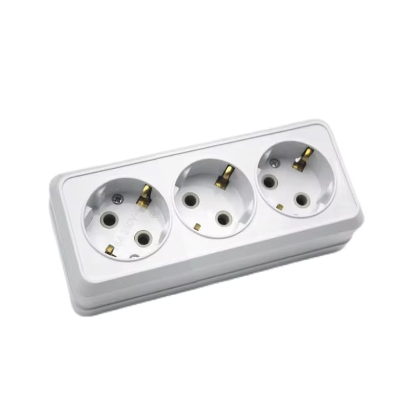 Prelungitor fara fir, alb, 3 prize