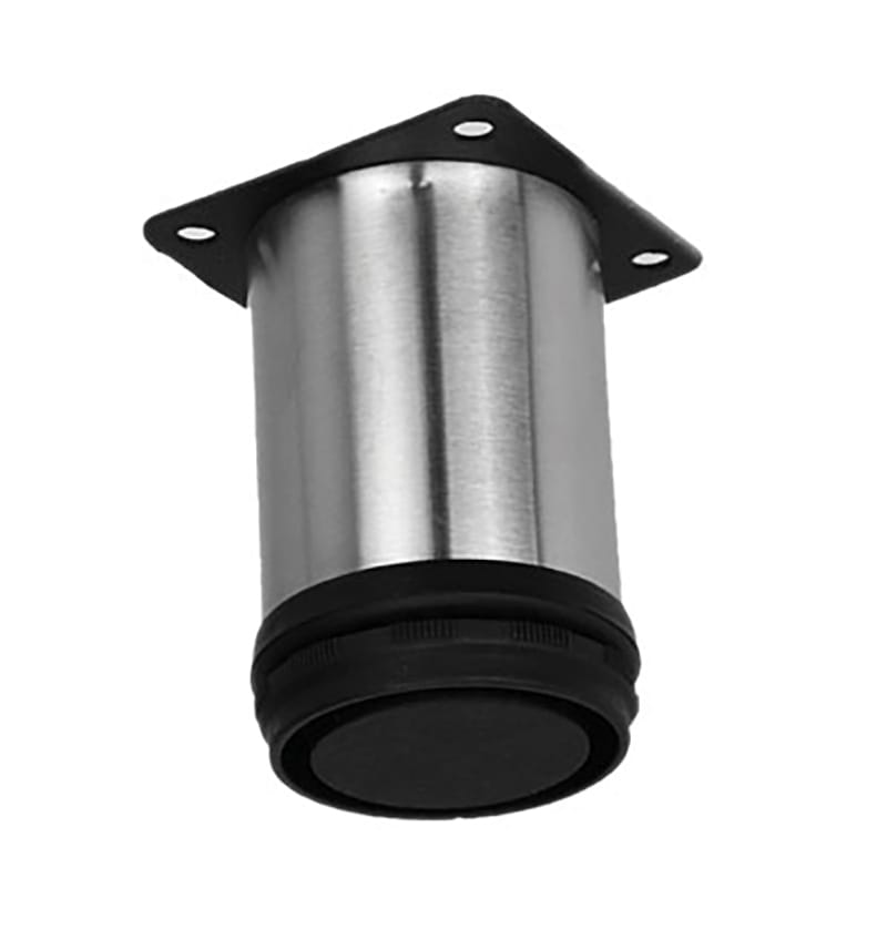 Picior din inox pentru pat, reglabil, 10 cm, 4 buc / set - imagine 2