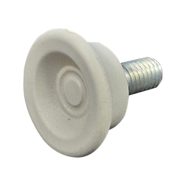 Picior pentru mobila Ø 28 mm, filet M8 x 12 mm, gri, 100 buc / set